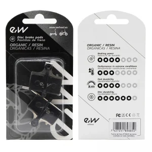 Pastilla de freno RT006 rectangular con tetón-2 juegos